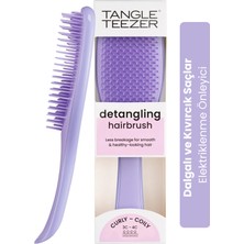 Tangle Teezer The Ultimate Detangler Wet Naturally Curly Eletriklenme Önleyici Saç Fırçası-Tarak (Dalgalı Saçlar)