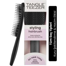 Tangle Teezer The Ultimate Styler Black Tüm Saç Tipleri için Kuru Şekillendirme ve Hacim Etkili Tarak