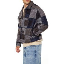 F21 Patchwork Detaylı Ceket
