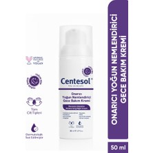 CENTESOL Onarıcı Yoğun Nemlendirici Gece Bakım Kremi Bariyer Güçlendirici Besleyici Tüm Cilt Tipleri 50 ml