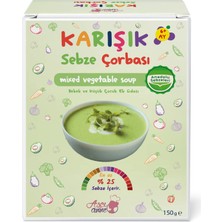 Aşçı Anne 150 gr Karışık Sebze Çorbası 6+ Ay Bebekler İçin Doğal İçerik