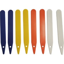 Uğur Batın Bitki Etiketi - Fidan Etiketi - Fide Tanıma Etiketi-(SARI 25 AD, MAVİ 25 AD.BEYAZ 25 AD TURUNCU25 AD)