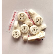 Sanat Markt Kolay Çivi - Tablo Duvar Askısı Çivili No: 3 - Paket Içeriği 6 Adet