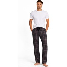 Pemilo Erkek Desenli Cepli % 100 Pamuk Tek Alt