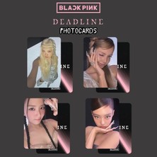 Kpop Dünyası Blackpınk '' Deadline '' Silver Limited Ver. Photocards Set
