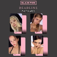 Kpop Dünyası Blackpınk '' Deadline '' Pink Ver. Photocards Set