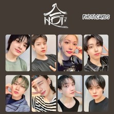 Kpop Dünyası Stray Kıds '' Skzhop Hiptape '' Pob 4 Photocards Set