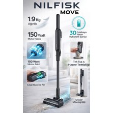 Nilfisk Move Black -  Kablosuz Dikey Süpürge 1,9 Kg.