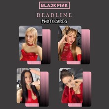 Kpop Dünyası Blackpınk '' Deadline '' Black Ver. Photocards Set