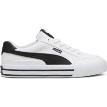 Puma Court Classic Vulc Fs Unisex Spor Ayakkabı Düz Tabanlı Beyaz Renk 39635302