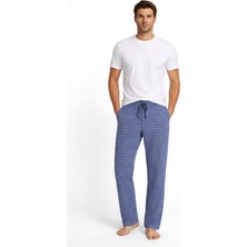 Pemilo Erkek Desenli Cepli % 100 Pamuk Tek Alt