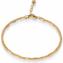 GEBZE TAKI 14 Ayar Zarif Burgu Silindir Bileklik