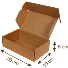 20X10X5 cm E Dalga E-Ticaret Karton Kutu , Kargo Kutusu 75 Adet
