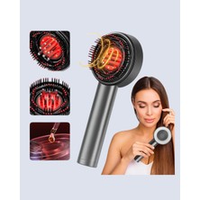 Astraltech Şarjlı Saç Derisi Masaj Cihazı Kırmızı Işık ve 3D Tarak Dişli