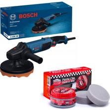 Bosch Professional Gpo 11-180 S Köşeli Polisaj Makinası + Autokit Pasta Cila Set 2 Süngerli