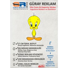 Güray Reklam Tweety Araç Sticker 17 cm