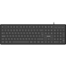 Philips SPK6248 Kablolu Türkçe Q Klavye Siyah