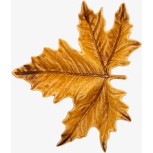 Bordallo Pinheiro Gudrun Sarı Seramik Servis Tabağı 21 cm