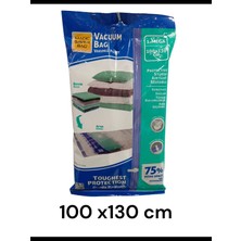 Kms Home Vacuum Bag Vakumlu Poşet 100*130 cm Mega Boy Yorgan Yastık Hurcu