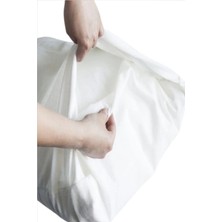Divanev 10 Adet Flaplı Beyaz Iç Yastık Kılıfı 60X80 cm