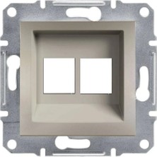 Schneider Asfora RJ45 Boş Priz Bronz