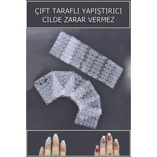 240 Adet Medium Large Takma Tırnak Yapıştırıcı Bant Easy Beauty
