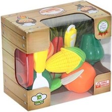 Just Cheap Store 16 Parça Kesilebilen Meyve Sebze Oyun Seti