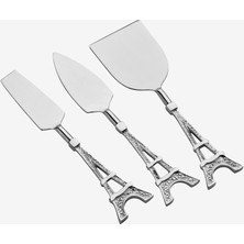 Chiara Alessi Gri Pirinç Servis Seti