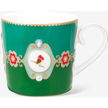 Pip Studio Love Birds Yeşil Porselen Kupa 150 ml
