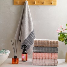 Schafer Home Polina Armürlü Havlu 70X140 cm 1 Parça-Gri