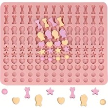 Siliko World Silikon Çoklu Jelibon, Çikolata ve Kraker Kalıbı