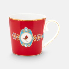 Pip Studio Love Birds Kırmızı Porselen Kupa 250 ml