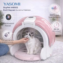 Yasomi Drypet WB102 Evcil Hayvan Kurutma Makinesi (Pembe)