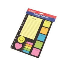 Globox Yapışkanlı Not Kağıdı Seti 1468 Renkli Notlar İçin 8 Parça Çeşitli Ölçülerle