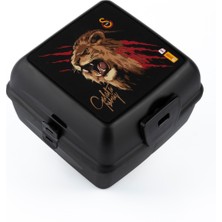 ME GS Store Galatasaray Saklama Kabı 24572 Siyah Renkli Özel Tasarım Kapasite