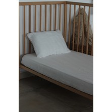 Özgürce Organik Pamuk Müslin Çarşaf Seti 70X120 Cm, Lastikli, Yumuşak ve Nefes Alır