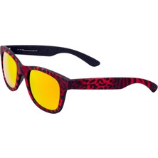 Italia Independent Italıa Independent 0090 Zeb 50 053 Havana Kırmızı  Wayfarer Turuncu Unısex Güneş Gözlüğü