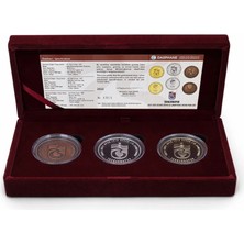 Agakulche Trabzonspor 7. Şampiyonluk Gümüş Sikke Coin Para Set