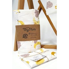 Özgürce Rahat ve Şık Lastikli Bebek Çarşafı ve Yastık Kılıfı Takımı 65X95 cm