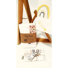 Özgürce Yumuşak ve Rahat Lastikli Bebek Çarşaf ve Yastık Kılıfı Takımı 60X120 cm