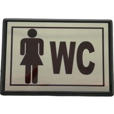 Cemax Yönlendirme Küçük Wc Bayan 10X7 cm