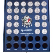 Agakulche Osmanlı Padişahları 24 Adet Gümüş Sikke Coin Set