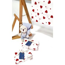 Özgürce Yumuşak ve Rahat Bebek Çarşafı ve Yastık Kılıfı Takımı 70X150 cm