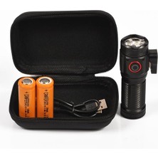 Hasuba Çantalı Küçük Şarjlı El Feneri