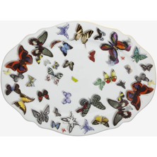 Vista Alegre Butterfly Parade By Christian Lacroix Beyaz Porselen Servis Tabağı 32 cm