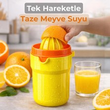 Culiq Çok Amaçlı Limon Sıkacağı ve Meyve Ezici – Püre Yapabilen – Saklama Kaplı – 400 ml