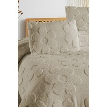 Noctiluca Fleura Çiçek Desen Tek Kişilik Battaniye Yumuşak Wellsoft Yatak Örtüsü 160X230 1 Adet Yastık Kılıfı