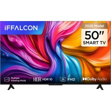 iFFALCON 50S55A 50'' 127 Ekran Uydu Alıcılı Full HD Google QLED TV