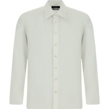 Abdullah Kiğılı Uzun Kol Klasik Non Iron Desenli Pamuk Gömlek