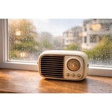 Nostaljik Retro Bluetooth Hoparlör, Fm Radyo, USB ve Kablosuz Ses Deneyimi